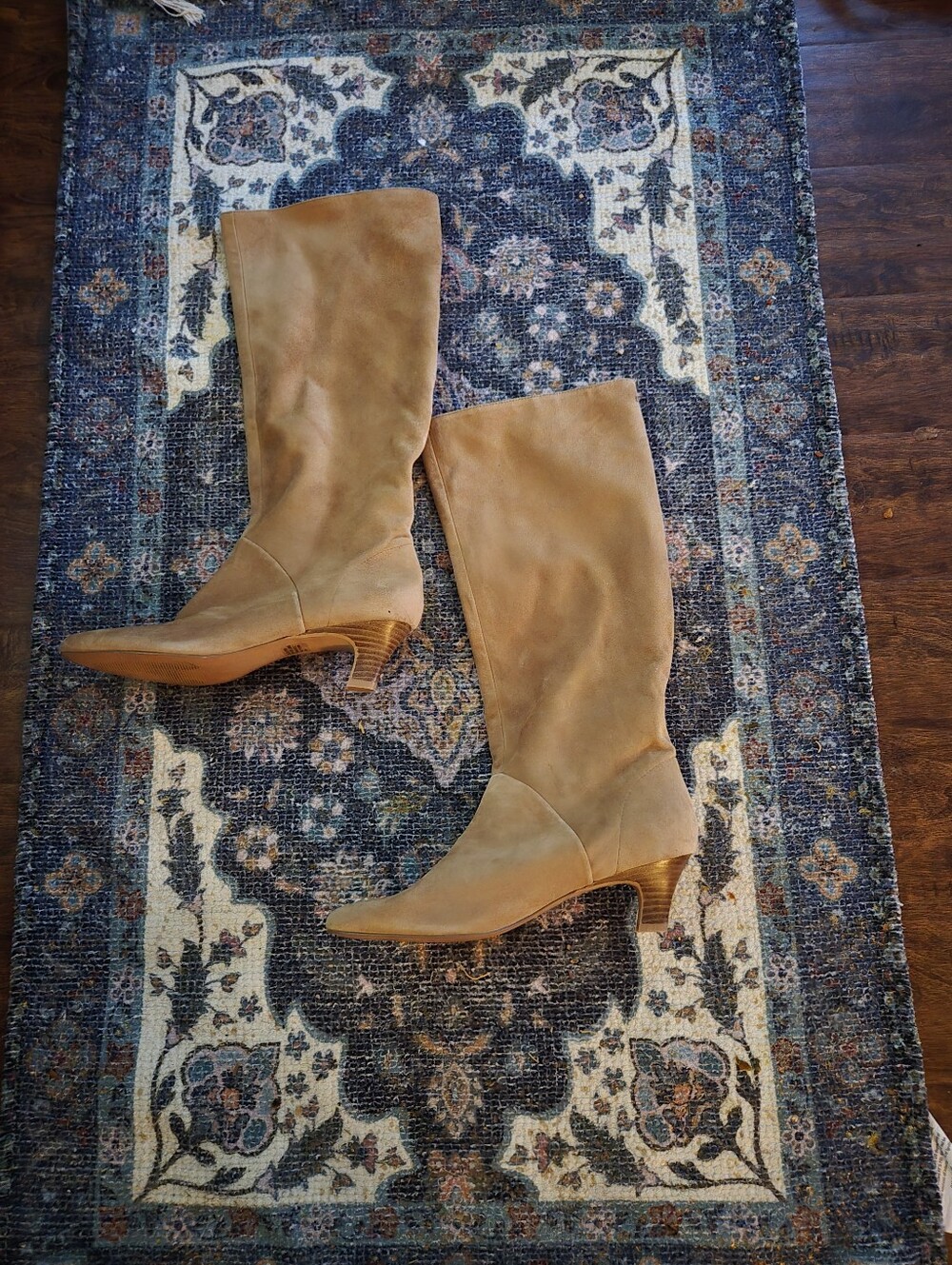 Classic Women's Tall Tan Suede Boots